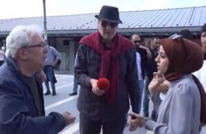 ‘CHP din düşmanı’ diyen kadına vatandaştan tepki: Günaha giriyorsun yapma