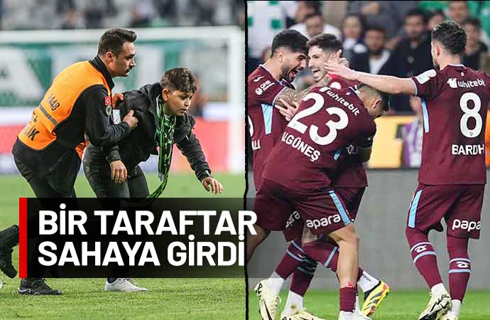 Trabzonspor gergin maçta Konya’dan üç puanla döndü