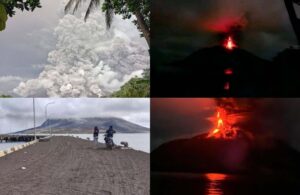 Endonezya’da yanardağ patladı! 12 bin kişi için tahliye emri verildi