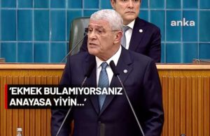 Dervişoğlu ilk grup konuşmasında yeni Anayasa’ya kapıyı kapattı