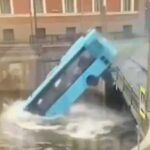 Rusya’da yolcu otobüsü nehre uçtu: 4 kişi öldü, 4 kişi ağır yaralandı