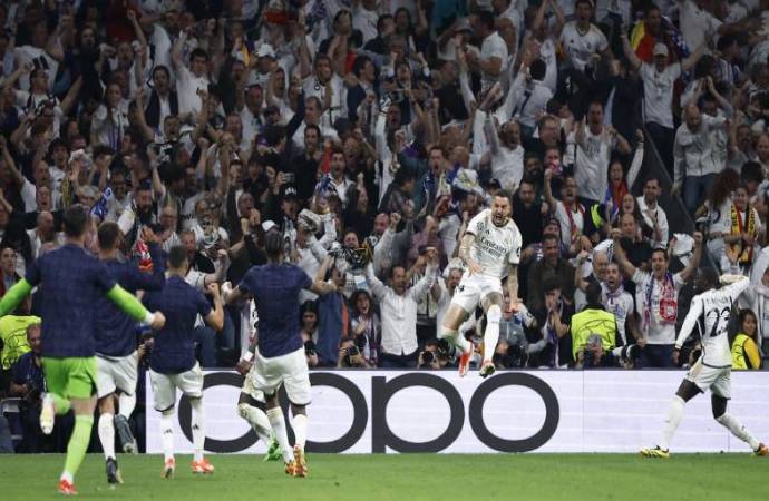 Üç dakikada müthiş dönüş! Şampiyonlar Ligi’nde ikinci finalist Real Madrid