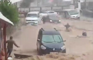 Şırnak’ta sel felaketi! Kadın ve çocuğu sele kapıldı yurttaşlar son anda kurtardı