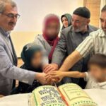 Hafızlık töreninde ‘Kur’an-ı Kerim’ pastası
