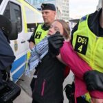 Eurovision’daki Filistin eylemine katılan Greta Thunberg’e polis müdahalesi