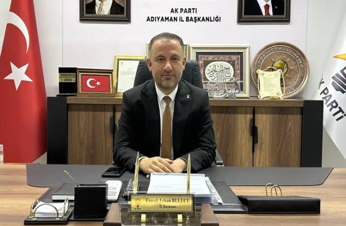 AKP Adıyaman İl Başkanı istifa etti