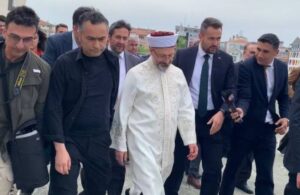 Diyanet İşleri Başkanı Ali Erbaş ‘altı koruma’ sorusunu duymazdan geldi