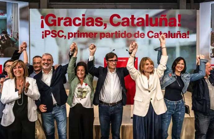 İspanya’dan ayrılmak isteyenler kaybetti! Katalonya’da Sosyalist parti kazandı