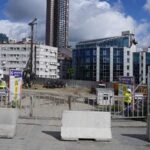 İBB “Şişli’nin Kanal İstanbul’u” olarak anılan inşaatın yolunu beton bariyerlerle kapadı
