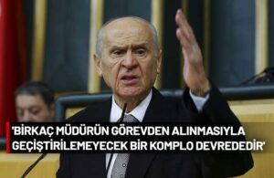 Bahçeli’den kafa karıştıran Ayhan Bora Kaplan çıkışı: Komplo devrede