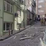 Beşiktaş’ta 5 katlı binada doğal gaz patlaması!