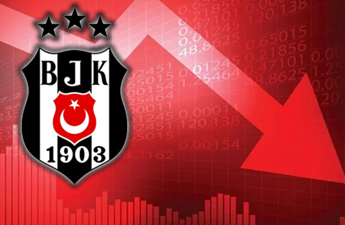 14 günlük rekor seri! Beşiktaş hisseleri yeni haftaya düşüşle başladı!