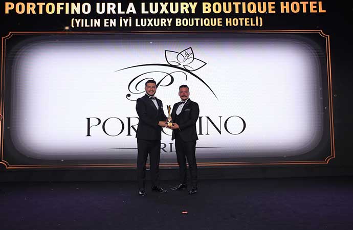 İzmir’in incisi Urla’daki lüks butik otel Portofino Urla, başarısını ödülle taçlandırdı