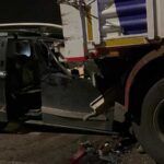 Bursa’da arızalanan TIR’a arkadan gelen hafif ticari araç çarptı: Bir kişi hayatını kaybetti
