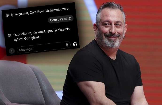 Yapay zeka Cem Yılmaz’a ‘yürüdü’