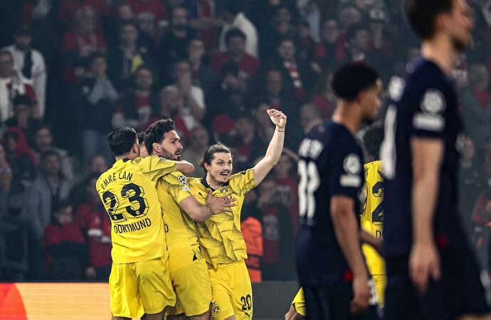 Şampiyonlar Ligi’nde büyük sürpriz! PSG’yi deviren Dortmund finalde