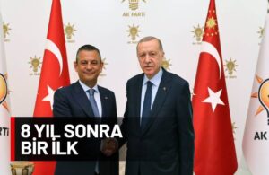 Özgür Özel-Erdoğan görüşmesi bitti, açıklama yok
