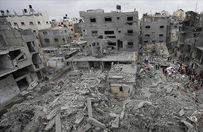 Gazze’de hayatını kaybedenlerin sayısı 34 bin 735’e yükseldi!