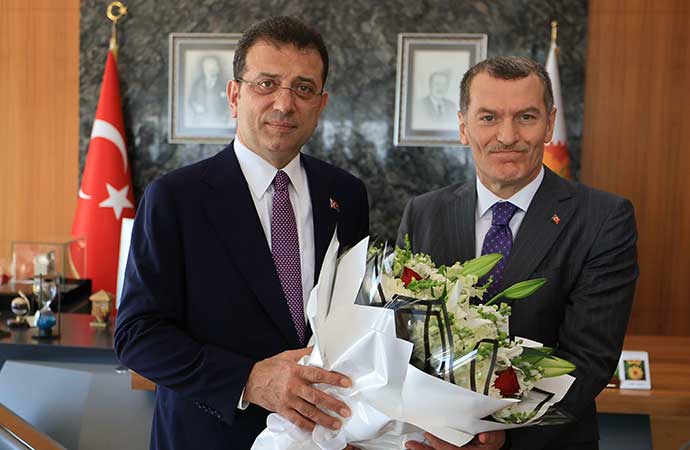 AKP’li belediye başkanını ziyaret eden Ekrem İmamoğlu’ndan ‘iş birliği’ mesajı