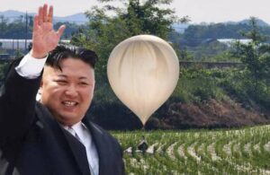 Kim Jong-un Güney Kore’ye balonlarla çöp gönderdi