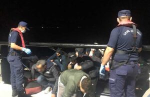 Bodrum açıklarında 47 kaçak göçmen yakalandı