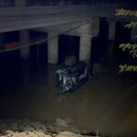 Sivas’ta bir otomobil Kızılırmak Nehri’ne düştü