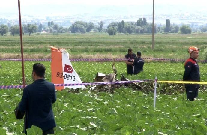 Kayseri’de askeri eğitim uçağı düştü! İki pilot şehit oldu