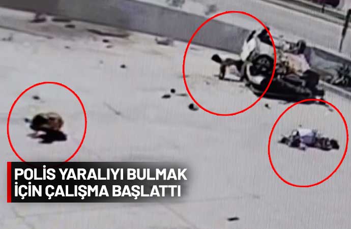 Bursa'da duvara çarparak takla atan araçtaki üç kişi yaralandı. Kazada yaralanan üç yaralıdan biri emekleyerek araçtan çıkıp, ortadan kayboldu.