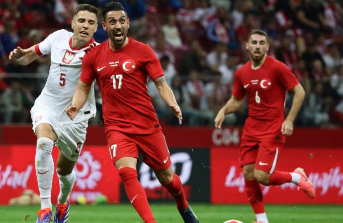 Euro 2024 öncesi son maçında A Milli Takım Polonya’ya mağlup oldu