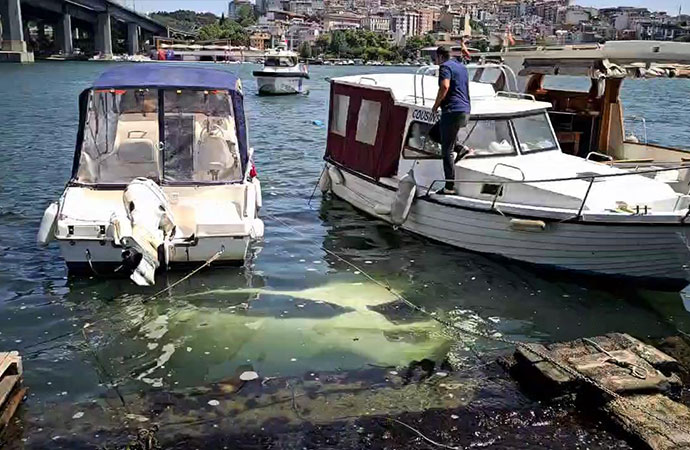 İstanbul’da otomobil denize düştü! Sürücü son anda kurtuldu