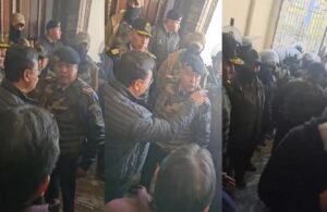 Bolivya Devlet Başkanı’nın darbeci generalle tartıştığı görüntüler ortaya çıktı