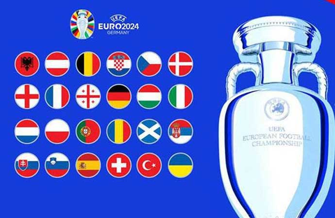 EURO 2024'te futbol heyecanı devam ediyor. Turnuvada dün oynanan karşılaşmaların ardından bugün de 3 maç ekranlara gelecek. İşte EURO 2024'ün 16 Haziran Pazar günü maç programı...