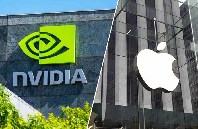 Çip üreticisi Nvidia, Apple’ı solladı