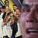 Jorge Jesus’un takımına finalde kaybeden Cristiano Ronaldo gözyaşlarına boğuldu