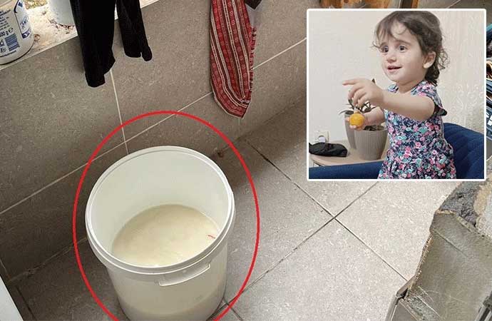 Süt dolu kovanın içine düşen 1,5 yaşındaki bebek hayatını kaybetti