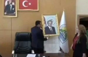 Makam odasından Erdoğan’ın fotoğrafını indiren başkan hakkında soruşturma başlatıldı