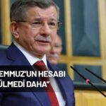 Ahmet Davutoğlu: Devlet içinde ciddi bir tehlike var
