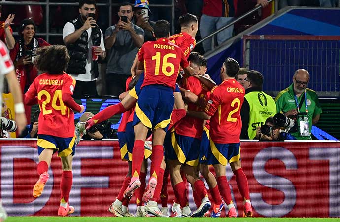 İspanya, Gürcistan’ı eledi! Çeyrek finalde bir eşleşme daha belli oldu