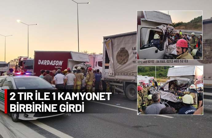 Kuzey Marmara Otoyolu’nda zincirleme kaza! Yaralılar var