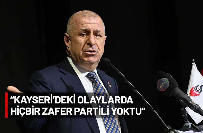 Zafer Partisi Genel Başkanı Ümit Özdağ, TELE1'de Tuncay Mollaveisoğlu'nun konuğu oldu. Özdağ, son dönemde Kayseri'de ve Suriye'de yaşanan gerilim ile ilgili değerlendirmelerde bulundu.