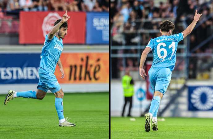 Trabzonsporlu Cihan Çanak’tan UEFA maçında Merih Demiral’a ‘bozkurt’ desteği