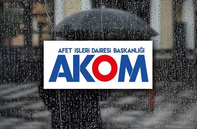 AKOM’dan İstanbulluları serinletecek haber! Sağanak yağış geliyor