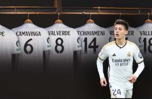 Real Madrid’te forma numaraları değişti! İşte Arda Güler’in yeni forma numarası…
