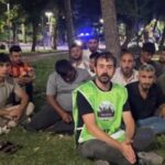 Mersin’deki TOKİ projesinde çalışan işçilerden Ankara’da eylem