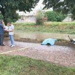 Sağanak nedeniyle debisi yükselen Nilüfer Çayı’nda erkek cesedi bulundu