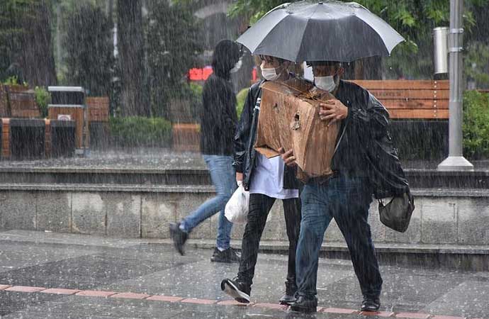 Meteoroloji’den kuvvetli yağış ve sağanak uyarısı! İşte il il hava durumu…