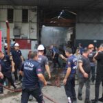Aydın’da çıkan yangında 9 işçi hastaneye kaldırıldı!
