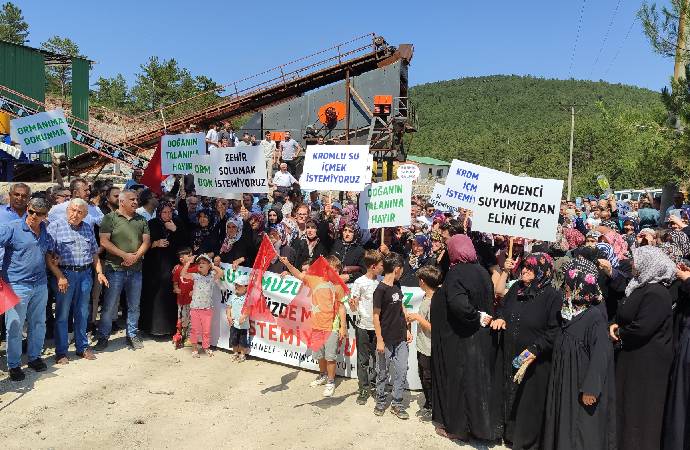 Bursa halkı ayaklandı! “Zehirlenmek istemiyoruz”