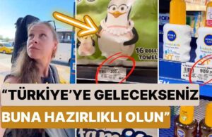 Türkiye’ye gelen turist “Bunlara hazırlıklı olun” diyerek fiyatları paylaştı!