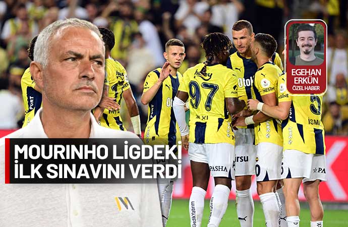 Fenerbahçe, Süper Lig’de 3 puanı tek golle aldı